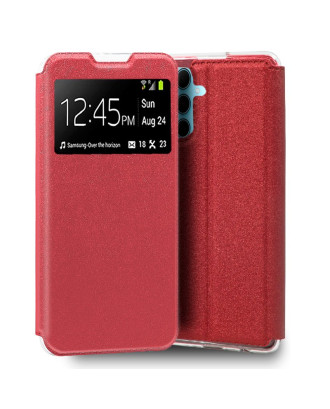 Capa Flip Cover COOL para Samsung A356 Galaxy A35 5G Vermelho