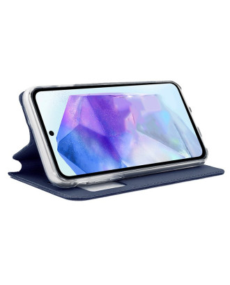 Capa Flip Cover COOL para Samsung A556 Galaxy A55 5G Azul