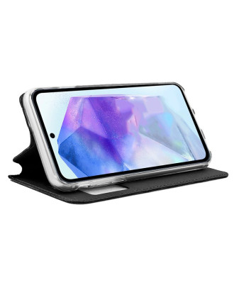 Capa Flip Cover COOL para Samsung A556 Galaxy A55 5G Preto