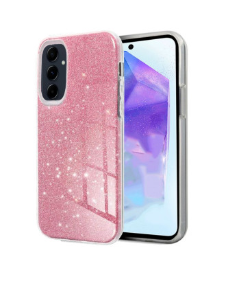 Capa COOL para Samsung A556 Galaxy A55 5G Glitter Rosa