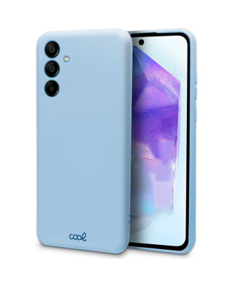 Capa COOL para Samsung A556 Galaxy A55 5G Azul Céu