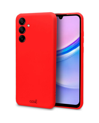Capa COOL para Samsung A155 Galaxy A15 / A15 5G / M15 5G Vermelho