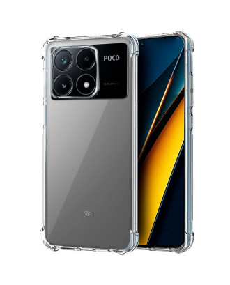 Capa COOL para Xiaomi Poco X6 Pro 5G AntiShock Transparente