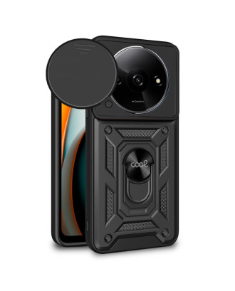 Capa COOL para Xiaomi Redmi A3 Hard Ring Preto