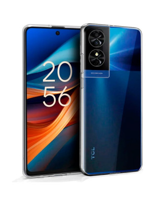 Capa de silicone COOL para TCL 50 SE (transparente)