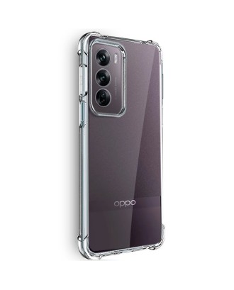 Capa COOL para Oppo Reno 12 Pro 5G AntiShock Transparente