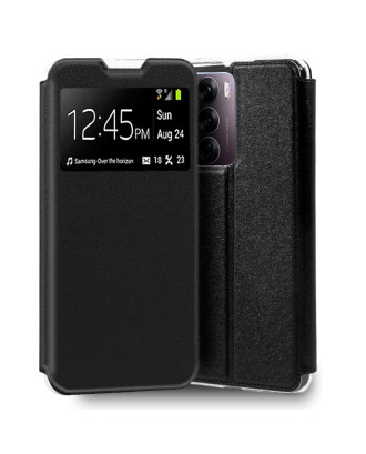 Capa Flip Cover COOL para Oppo Reno 12 Pro 5G Preto