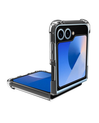 Capa COOL para Samsung F741 Galaxy Z Flip 6 / Z Flip 7 FE AntiShock Transparente