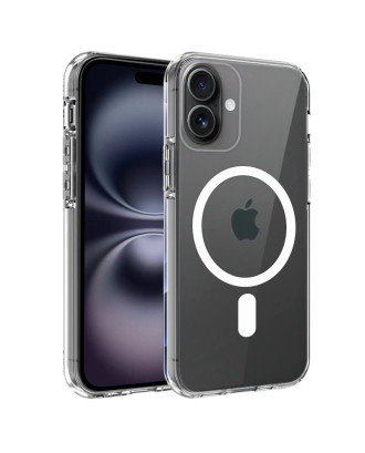 Capa COOL para iPhone 16 Magnética Transparente