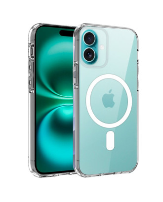 Capa COOL para iPhone 16 Plus Magnética Transparente