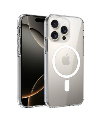 Capa COOL para iPhone 16 Pro Magnética Transparente