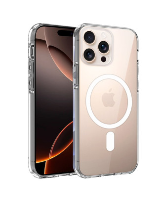 Capa COOL para iPhone 16 Pro Max Magnética Transparente