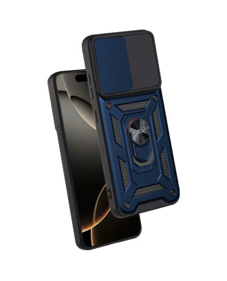 Capa COOL para iPhone 16 Pro Hard Ring Marinho