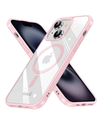 Capa COOL para iPhone 16 Magnética Borde Rosa