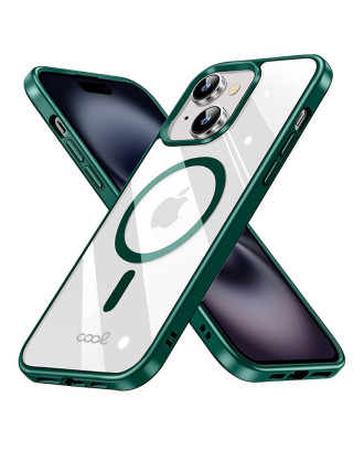 Capa COOL para iPhone 16 Magnética Borde Verde