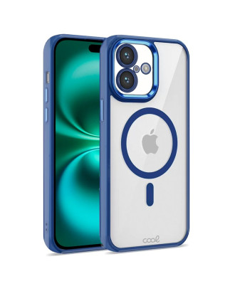 Capa COOL para iPhone 16 Plus Magnética Borde Marinho