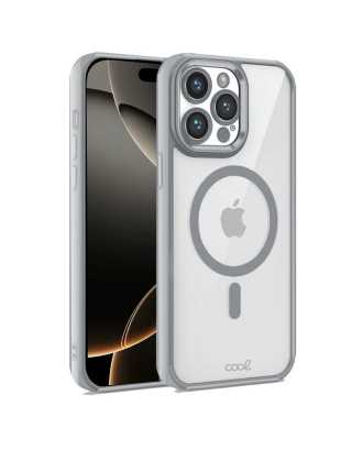 Capa COOL para iPhone 16 Pro Magnética Borde Prata