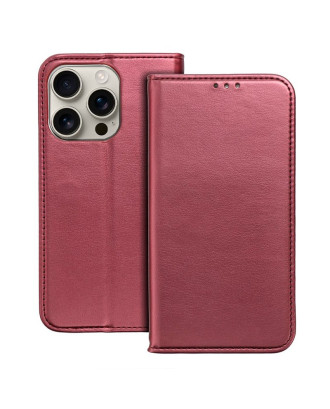 Capa Flip Cover COOL para iPhone 16 Pro Burgundy