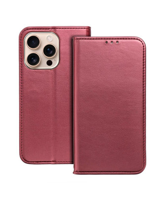 Capa Flip Cover COOL para iPhone 16 Pro Max Burgundy