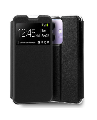 Capa Flip Cover COOL para Oppo A40 / A40m / A60 5G Preto