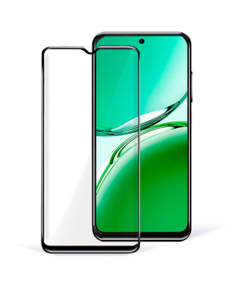 Protetor de ecrã de vidro temperado COOL para Oppo Reno 12 F 4G / 5G / 12 FS 4G / 5G (FULL 3D)