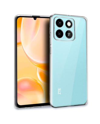 Capa de silicone COOL para ZTE Blade A55 / A35 (transparente)