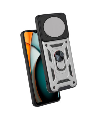 Capa COOL para Xiaomi Redmi A3 Hard Ring Prata