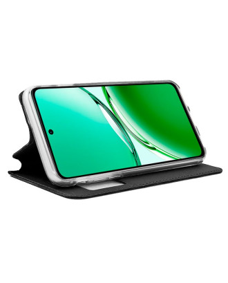 Capa Flip Cover COOL para Oppo Reno 12 F 4G / 5G / Reno 12 FS 4G / 5G Preto