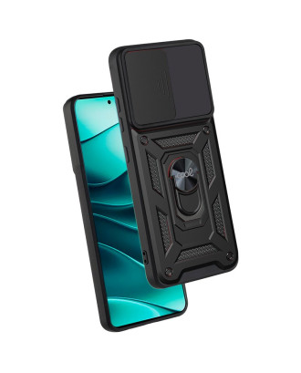Capa COOL para Xiaomi Redmi Note 14 5G Hard Ring Preto
