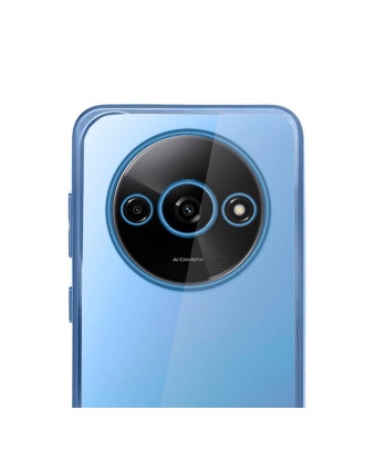 Capa COOL para Xiaomi Redmi A3 Borde Metálico (Azul)