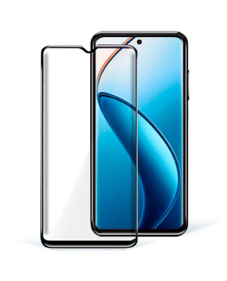 Protetor de ecrã de vidro temperado COOL para Realme 12 Pro 5G / 12 Pro Plus 5G (Curvo)