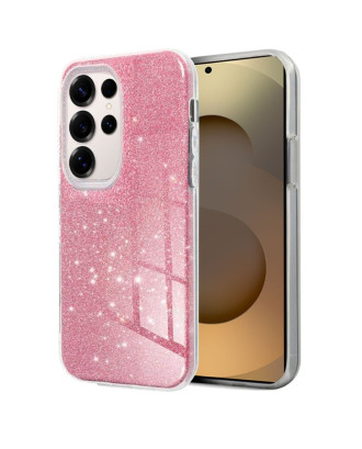 Capa COOL para Samsung S938 Galaxy S25 Ultra Glitter Rosa