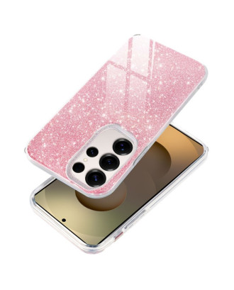 Capa COOL para Samsung S938 Galaxy S25 Ultra Glitter Rosa