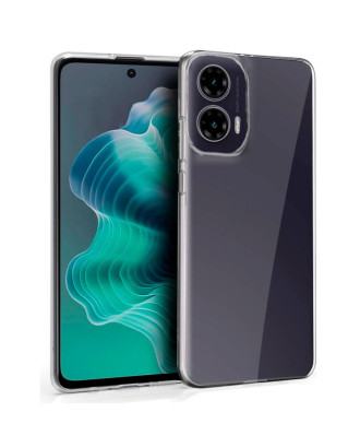 Capa de silicone COOL para Motorola Moto G35 5G (transparente)