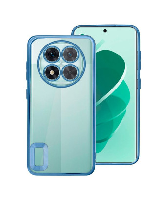 Capa COOL para Xiaomi Redmi Note 14 Pro 5G / Note 14 Pro Plus 5G / Poco X7 Borde Metálico (Azul)