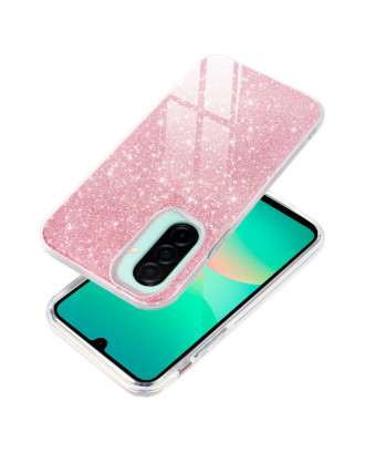 Capa COOL para Samsung A266 Galaxy A26 5G / A17 / A17 5G Glitter Rosa