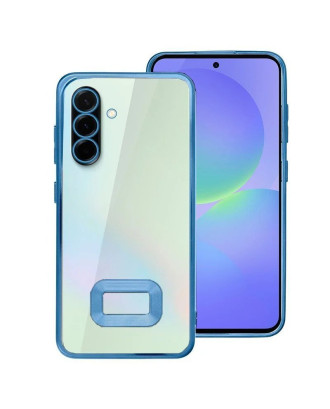 Capa COOL para Samsung A366 Galaxy A36 5G Borde Metálico (Azul)