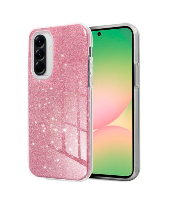 Capa COOL para Samsung A566 Galaxy A56 5G Glitter Rosa