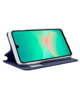 Capa Flip Cover COOL para Samsung A266 Galaxy A26 5G / A17 / A17 5G Liso Azul