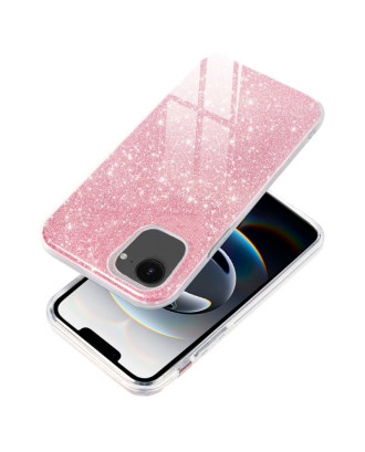 Capa COOL para iPhone 16e / 17e Glitter Rosa