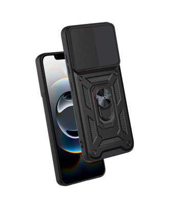 Capa COOL para iPhone 16e / 17e Hard Ring Preto