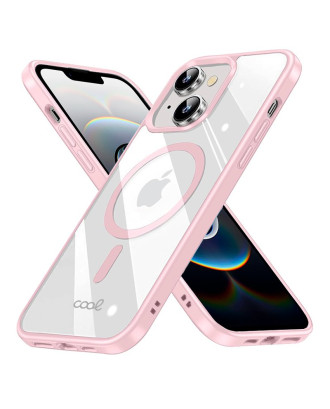Capa COOL para iPhone 16e / 17e Magnética Borde Rosa