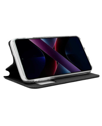 Capa Flip Cover COOL para Xiaomi Poco X7 Pro 5G Preto