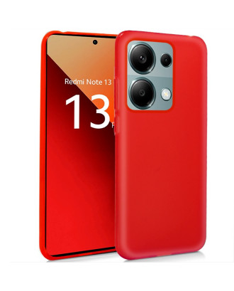 Capa de silicone COOL para Xiaomi Redmi Note 13 Pro / Note 14S / Poco M6 Pro (vermelha)