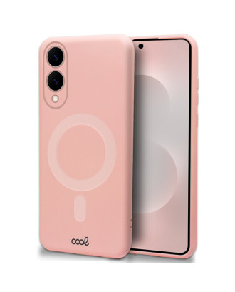 Capa COOL para Samsung S937 Galaxy S25 Edge Magnética Cover Rosa