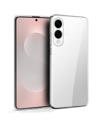 Capa de silicone COOL para Samsung S937 Galaxy S25 Edge (transparente)