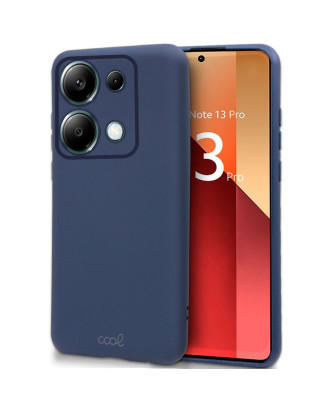 Capa COOL para Xiaomi Redmi Note 13 Pro / Note 14S / Poco M6 Pro Azul Marinho