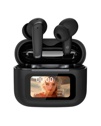 Auscultadores Estéreo Bluetooth TWS COOL Iria AI (ANC, Tradução, IA) Preto