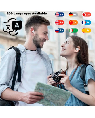 Auscultadores Estéreo Bluetooth TWS COOL Iria AI (ANC, Tradução, IA) Preto