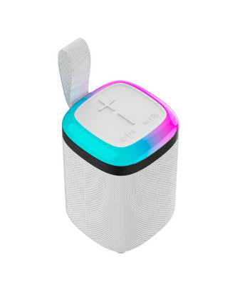 Alto-falante Musica Universal Bluetooth 5W COOL Base TWS Branco